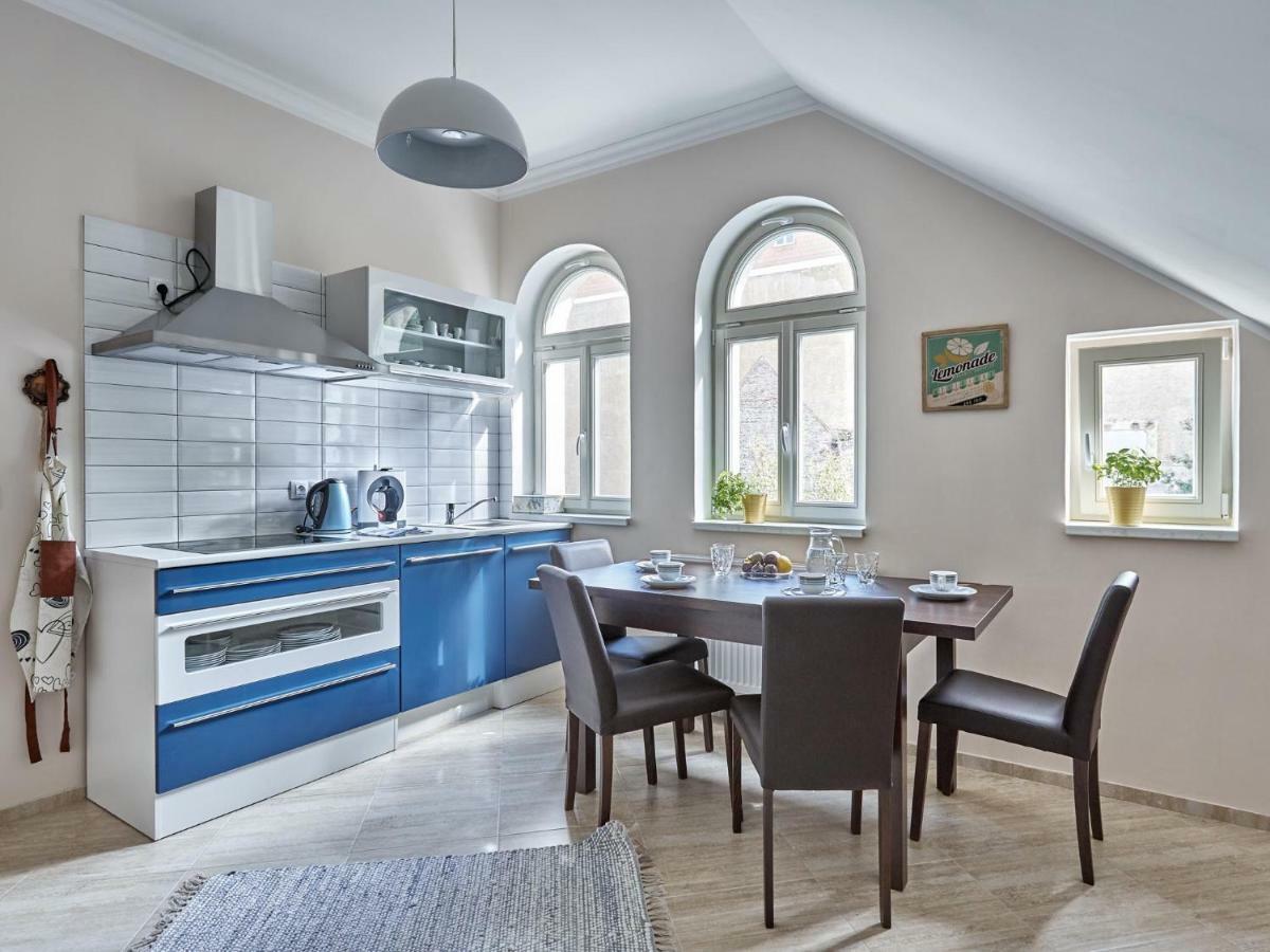 Apartman Villa Eiche Marianske Lazne Exterior foto